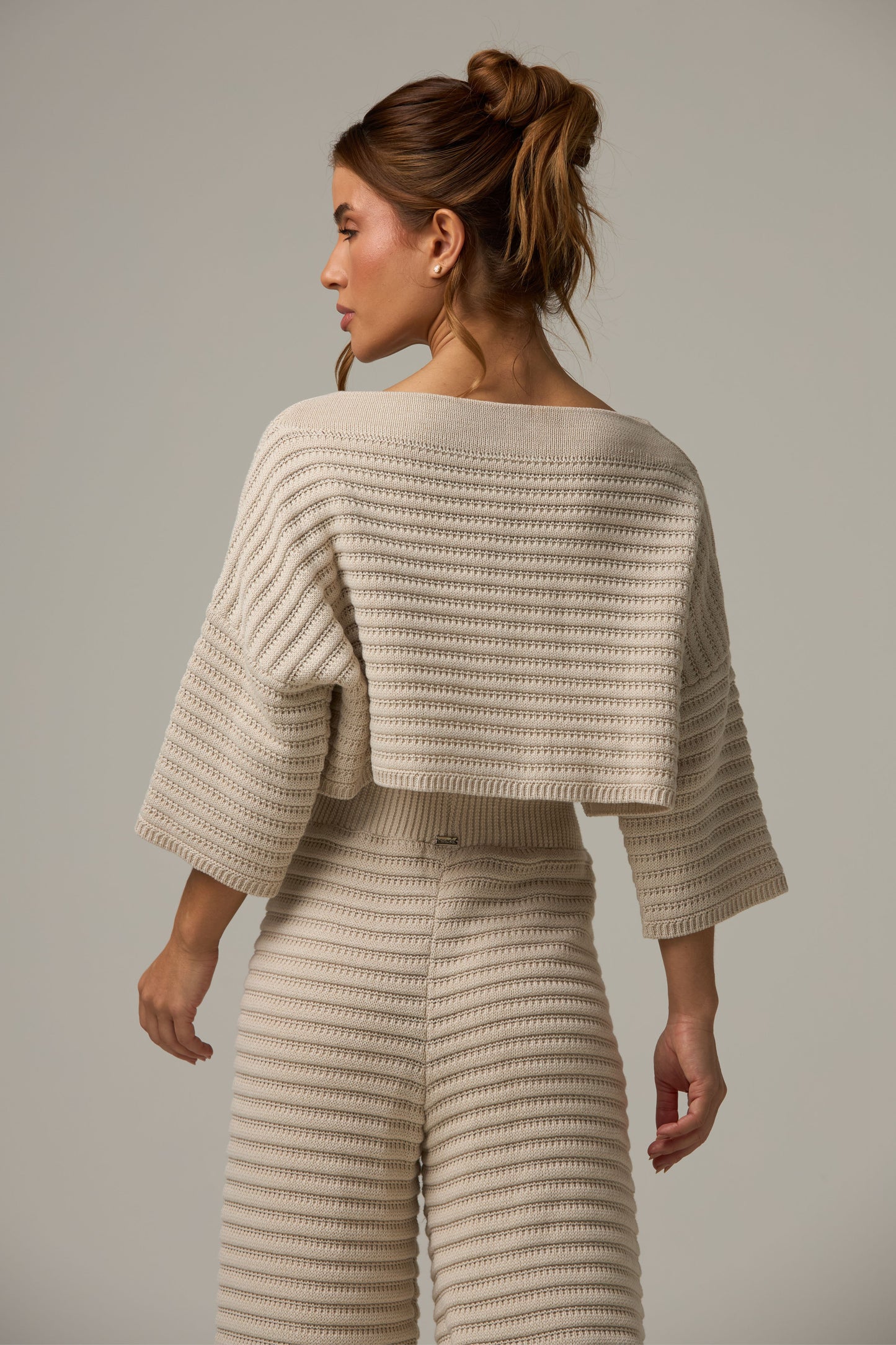 Tricot Wide Shirt Off White