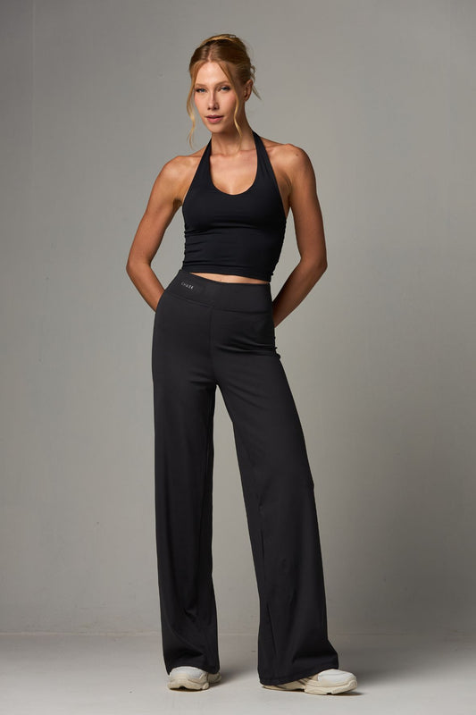 Pants Wide Tailor Black