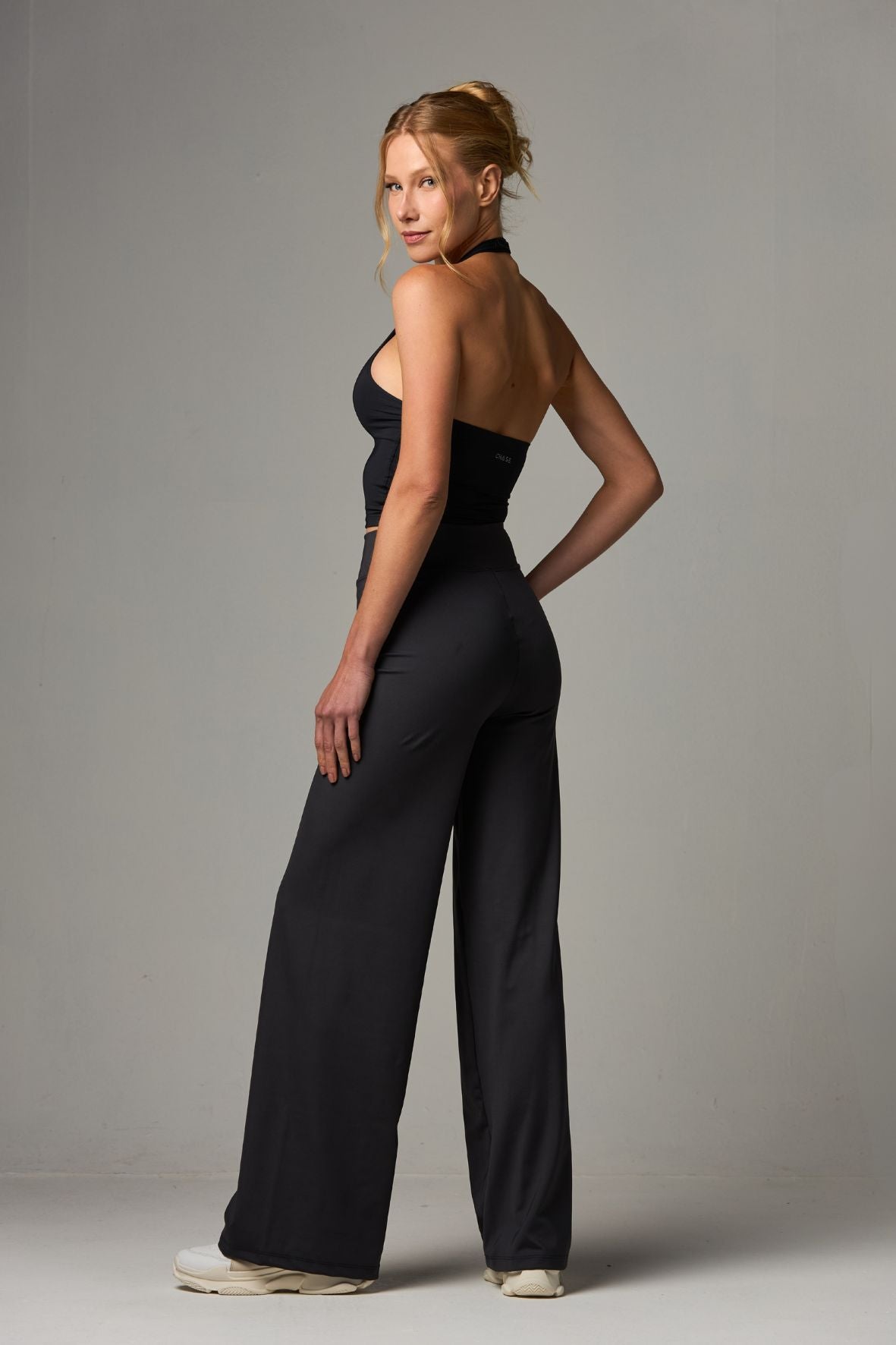 Pants Wide Tailor Black