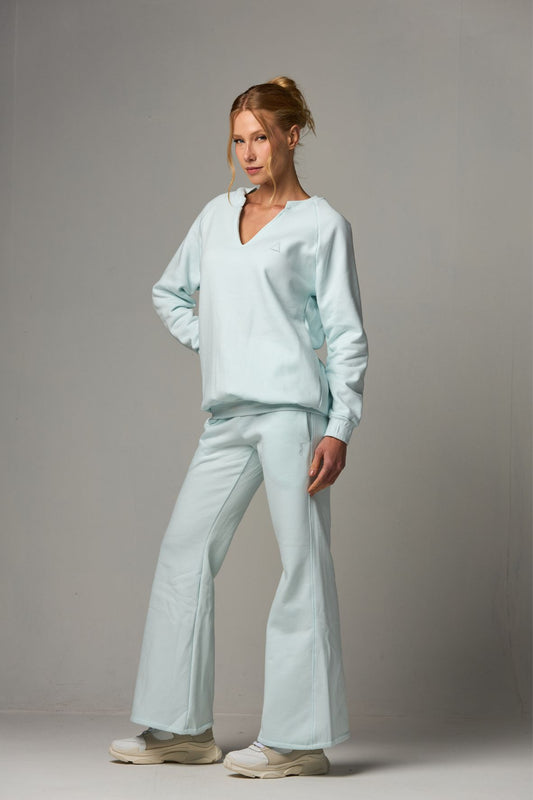 Calça Moletom Straight Flare Ice Melt - Limited Collection