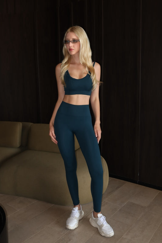 Legging Caos Seamless Dark Sea