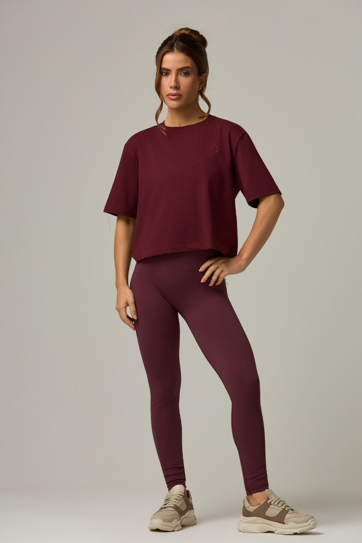 Soho T-shirt Burgundy - Limited Collection
