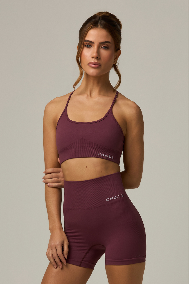 Top Pure Seamless Burgundy - Limited Collection