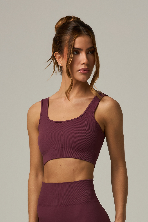 Top Outsider Seamless Burgundy - Limited Collection