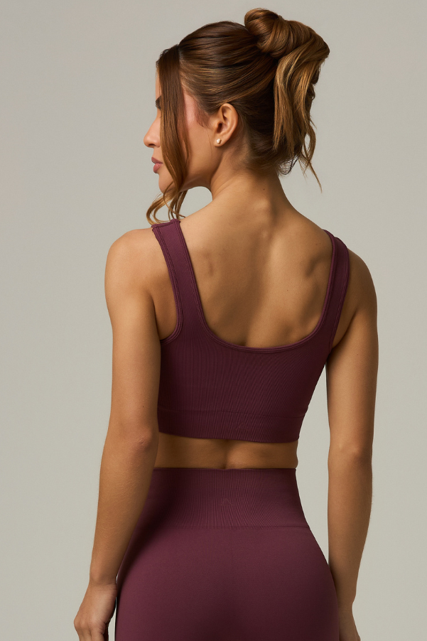 Top Outsider Seamless Burgundy - Limited Collection