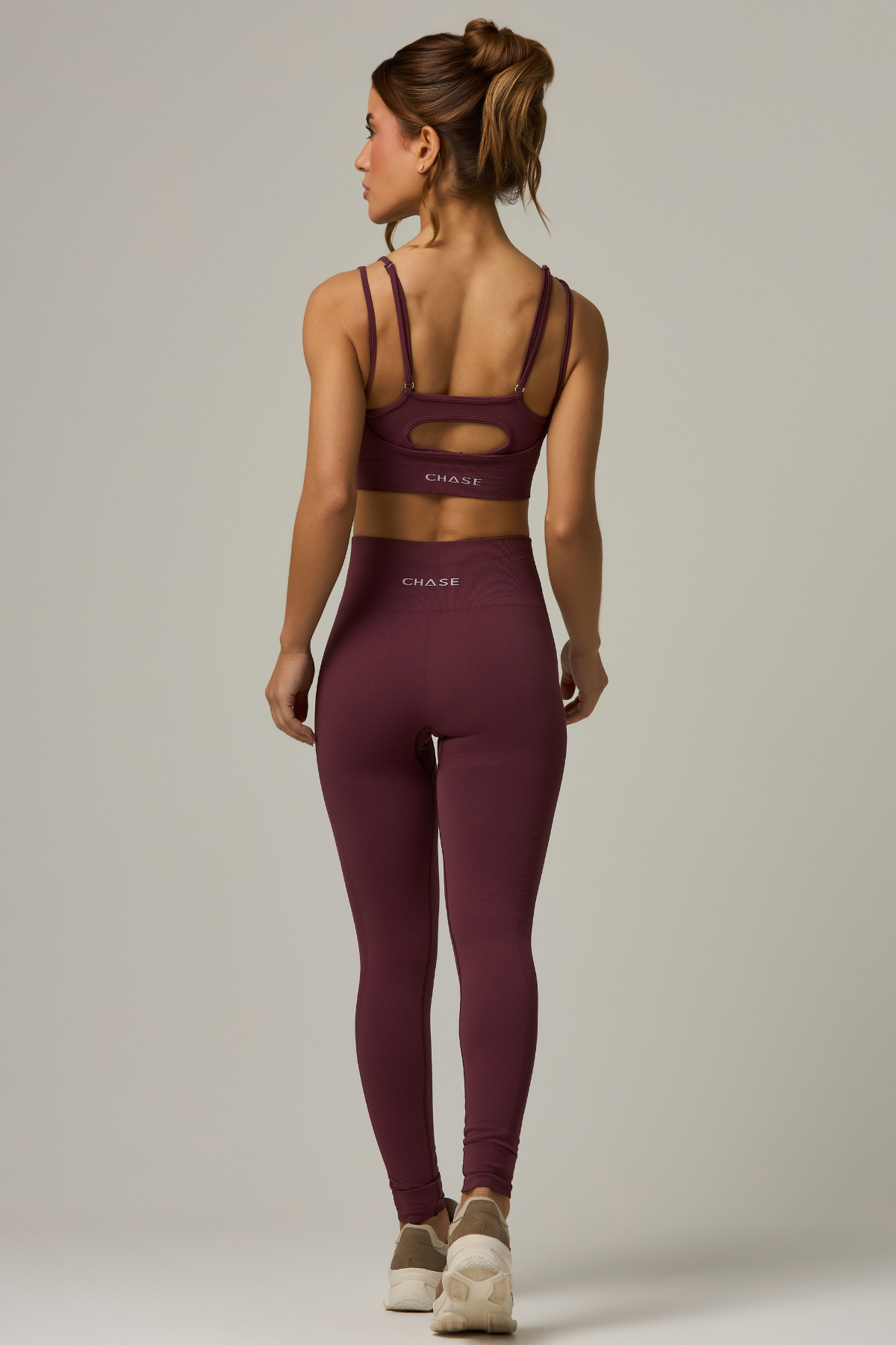 Legging Caos Seamless Burgundy - Limited Collection