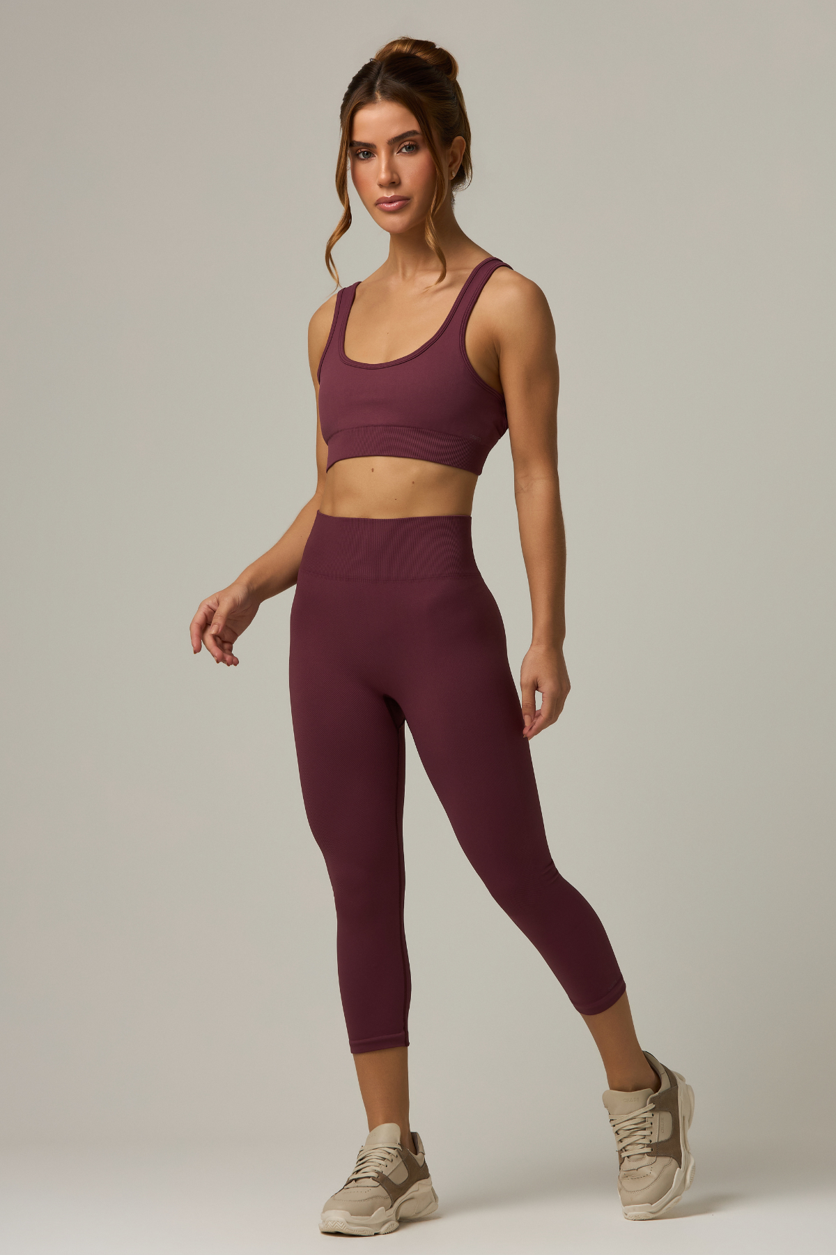 Legging Brawny Seamless Burgundy -Limited Collection