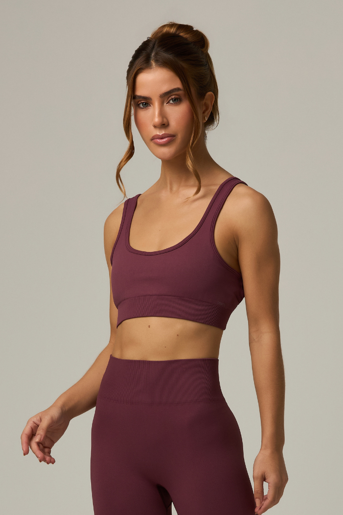 Top Brawny Seamless Burgundy - Limited Collection