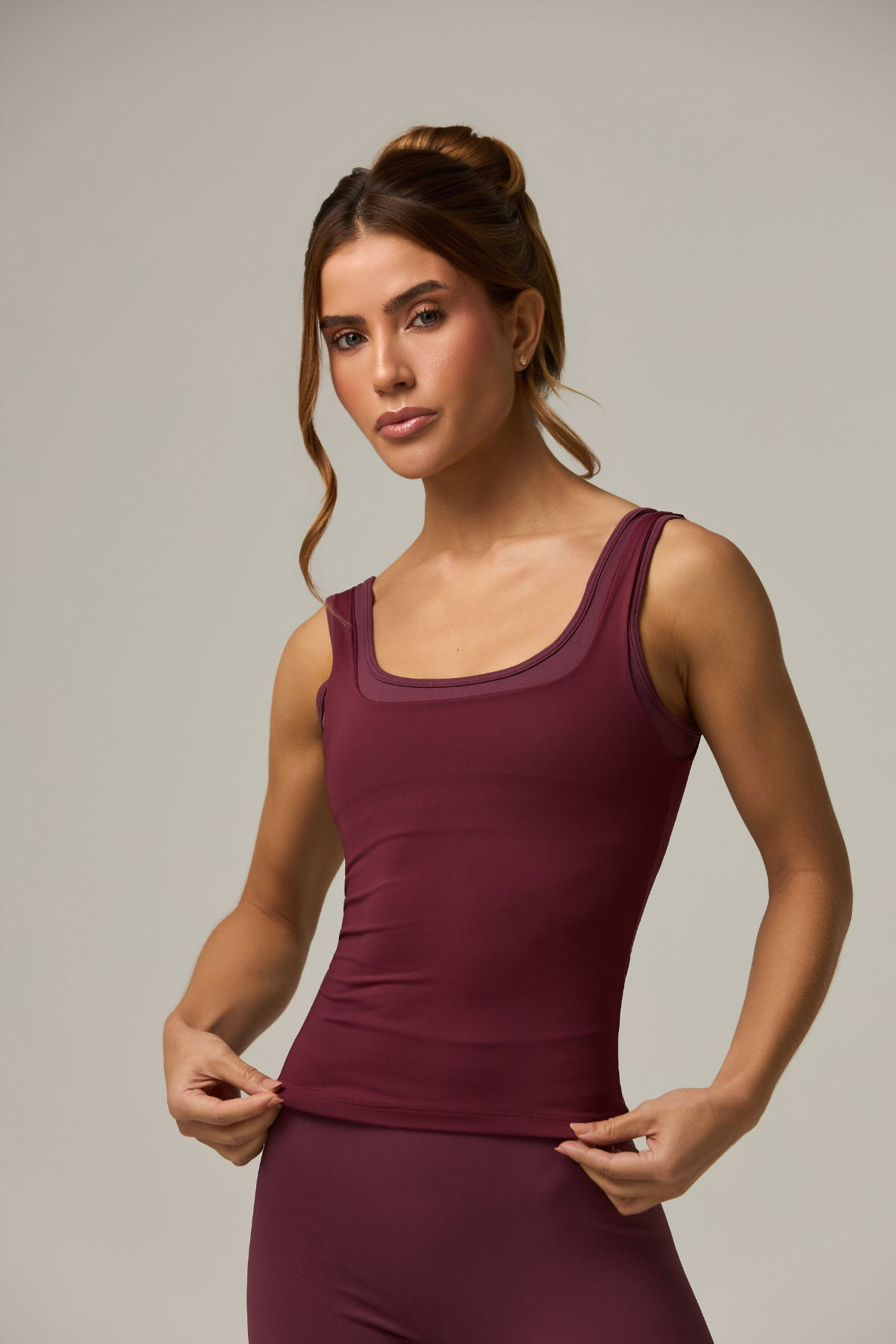 Tailor Tank Burgundy - Limited Collection