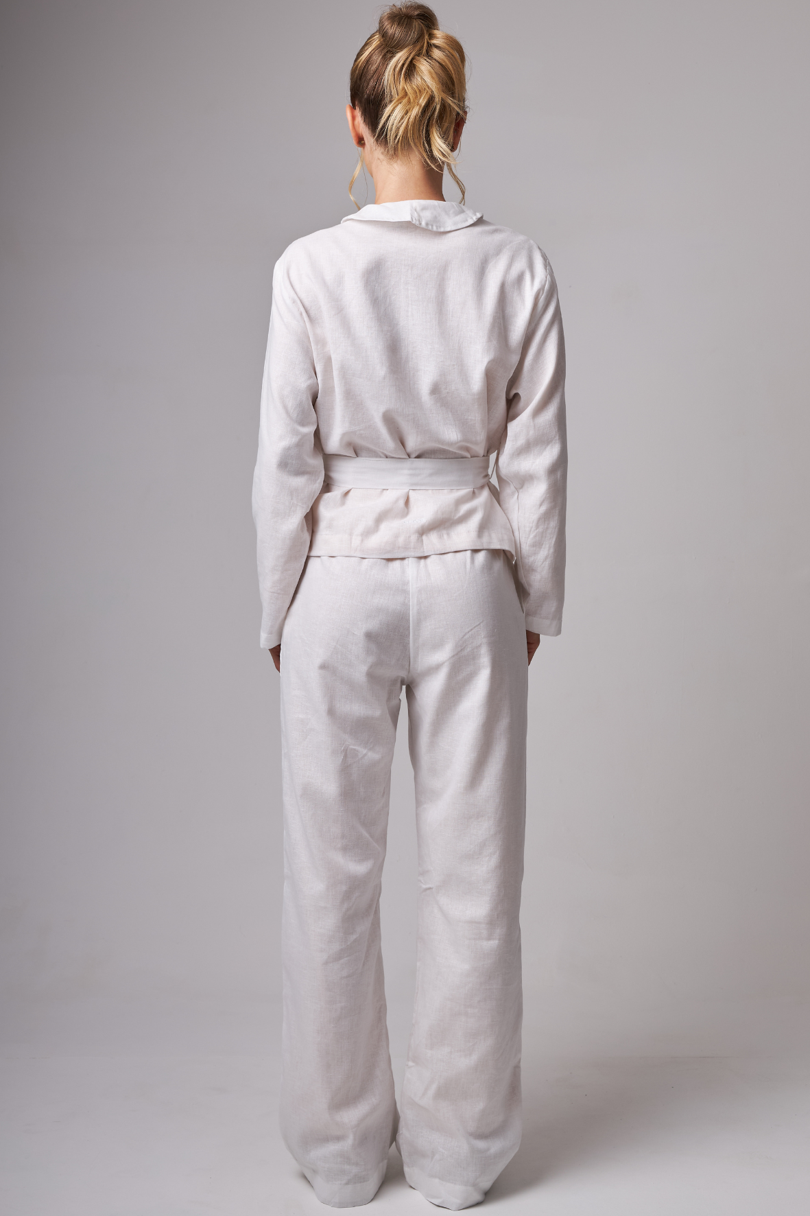 Kimono Linho White