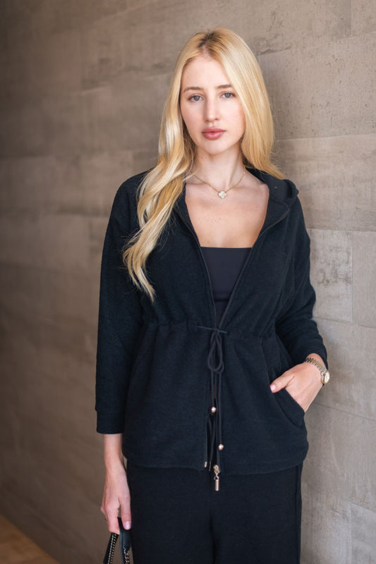 Parka Boucle Black