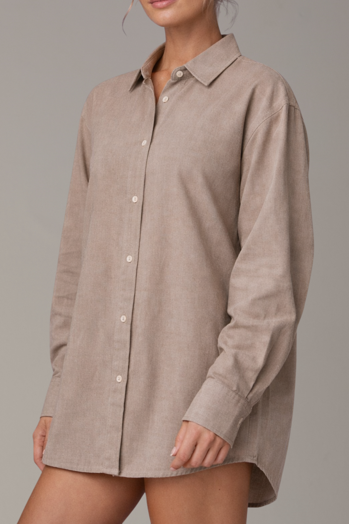 Shirt Pure Linho Rattan