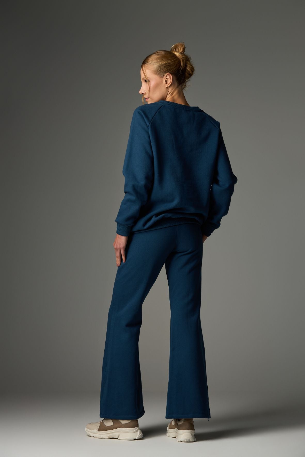 Calça Moletom Straight Flare Poseidon
