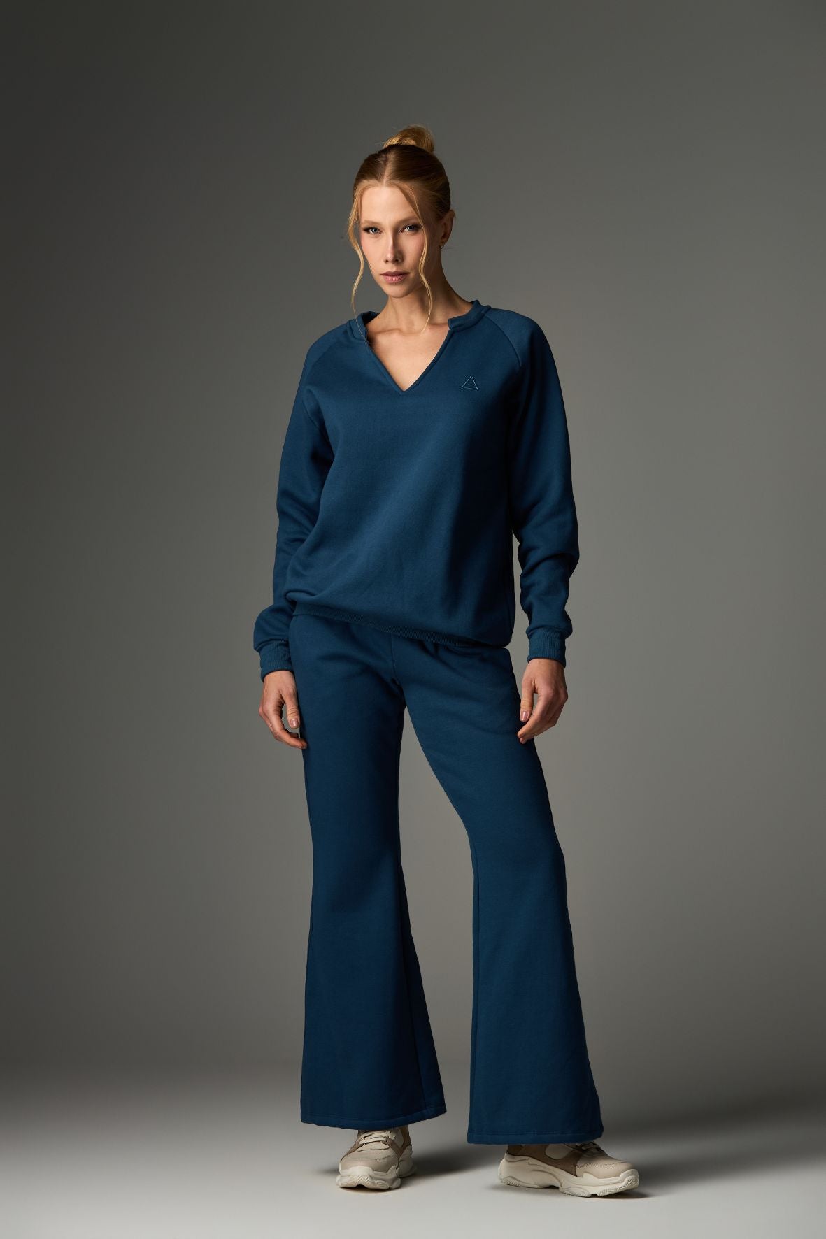 Calça Moletom Straight Flare Poseidon