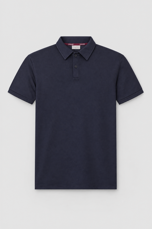Polo Cross Grid Black