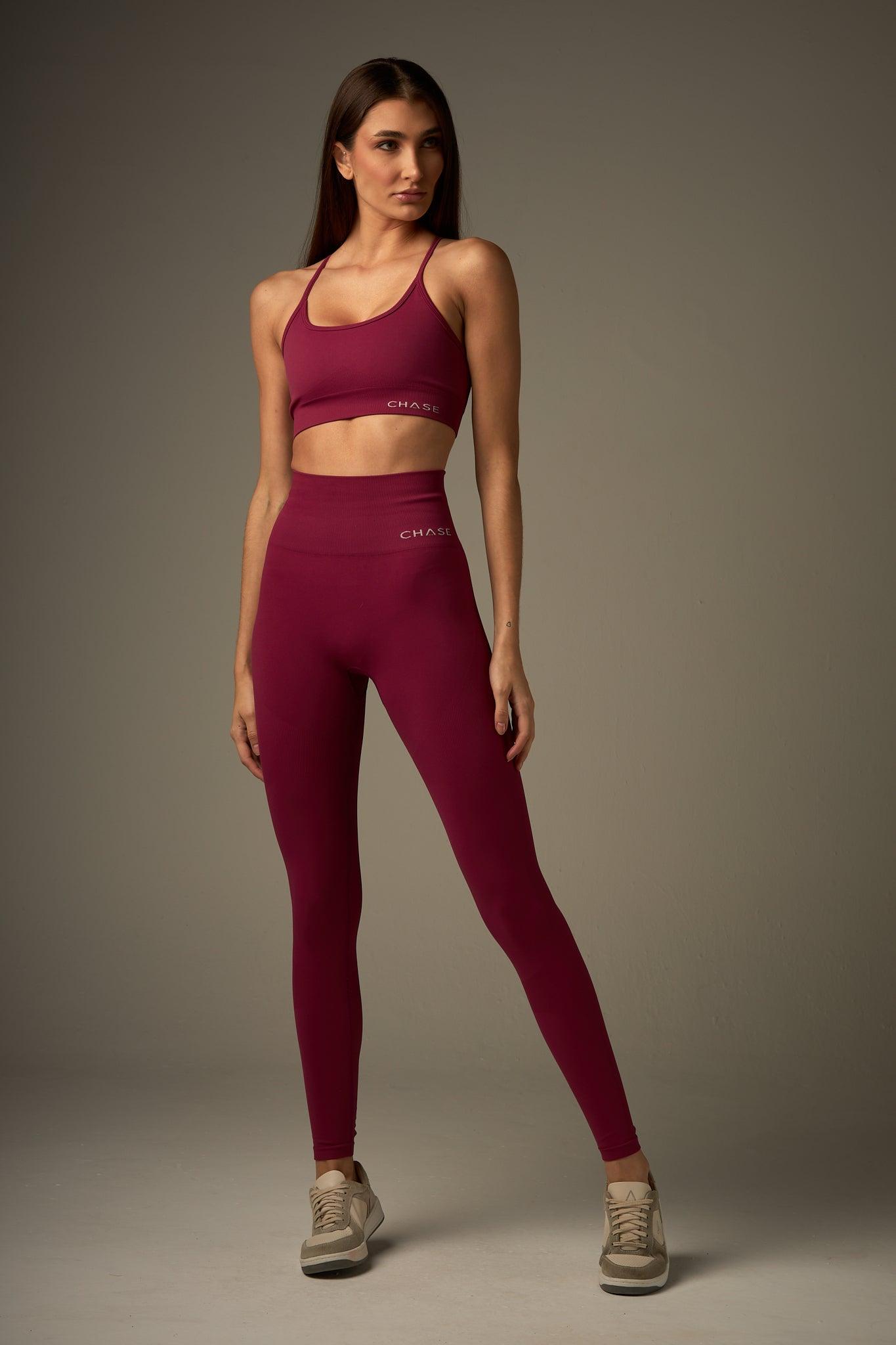 Legging Pure Seamless Cherry - chasebrasil.com