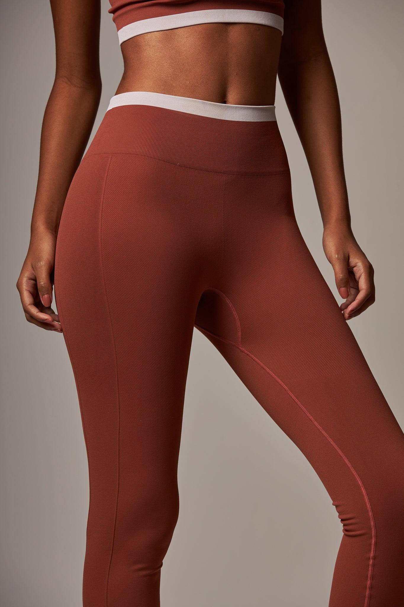 Legging Stripe Seamless Red Oak - chasebrasil.com