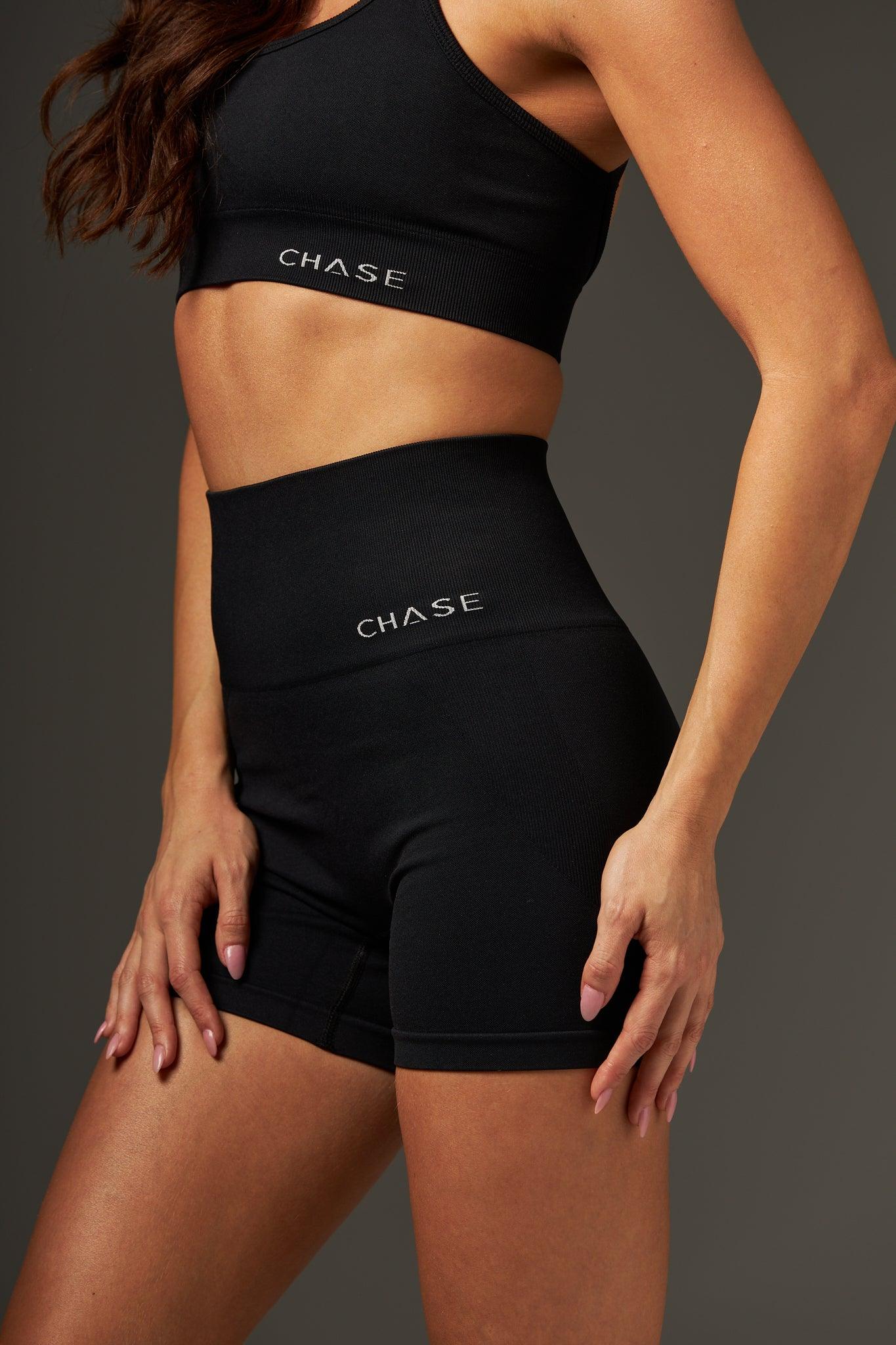 Short Pure Seamless Preto - chasebrasil.com