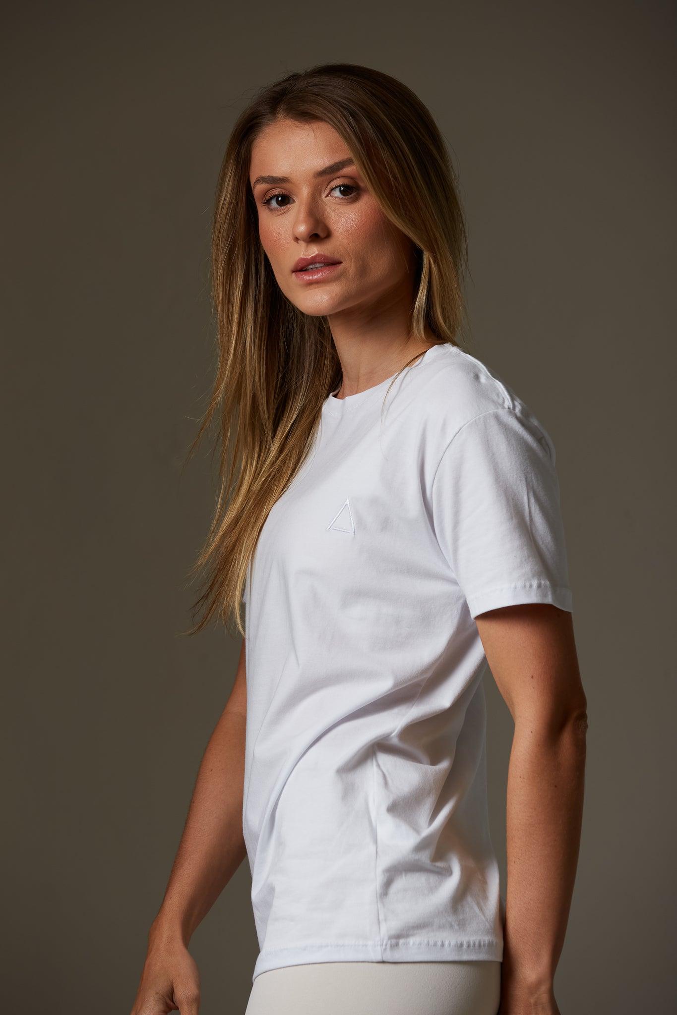 T-shirt Básica Essential Branco - chasebrasil.com