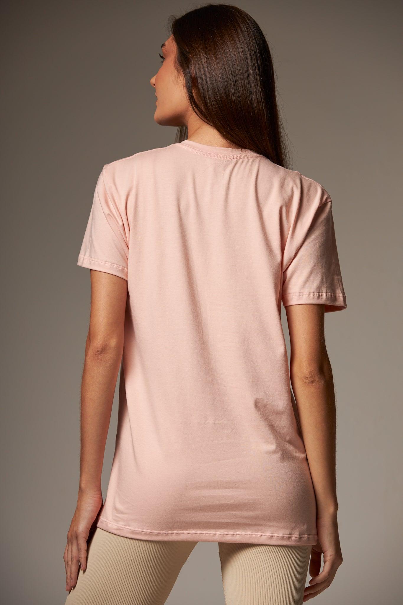 T-shirt Básica Essential Light Pink - chasebrasil.com